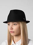 Шляпа STETSON арт. 1238132 TRILBY WOOLFELT (1)